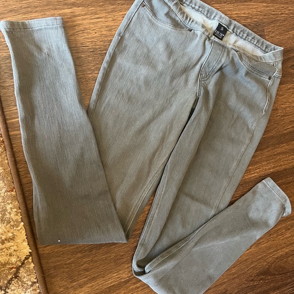 HUE Women's Gray Jeggings - Picture 1 of 4